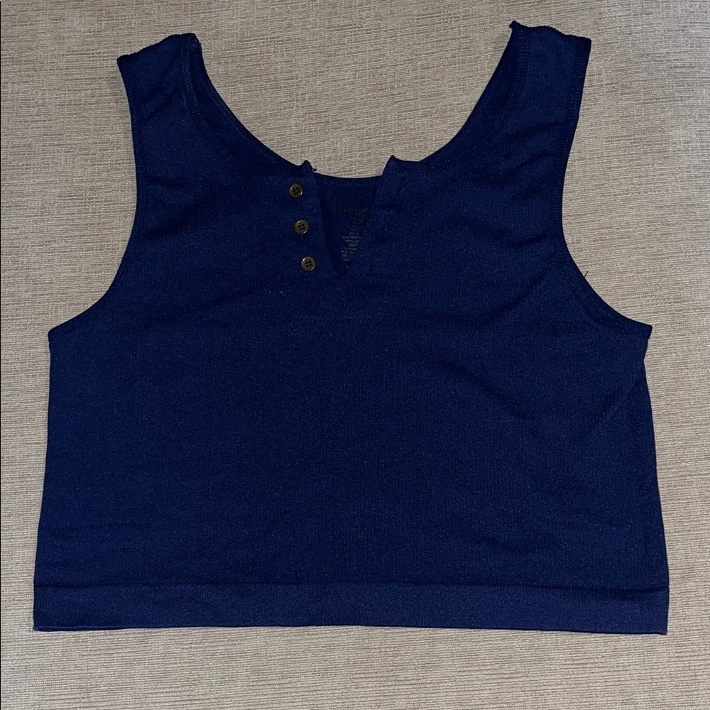 Cropped ribbed brami